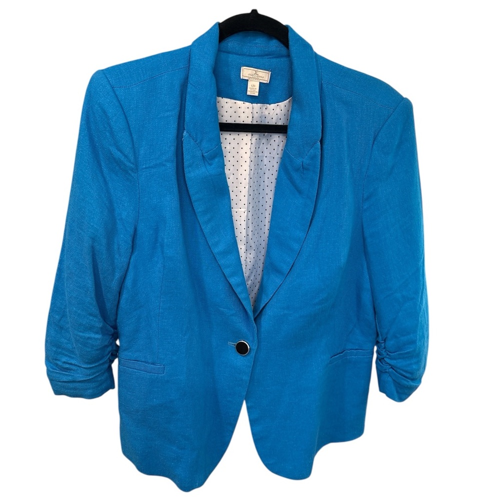 Jules & Leopold Bright Blue Suit Jacket